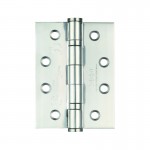 Ball Bearing Door Hinges Zoo Hardware 100 x 76mm Grade 13 Polished Stainless Steel per single 3.24